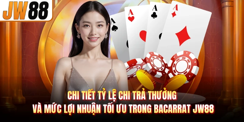 Chi tiết tỷ lệ chi trả thưởng và mức lợi nhuận tối ưu trong bacarrat JW88